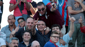 Catania-Pescara 2-1, i tifosi · Catania - Pescara