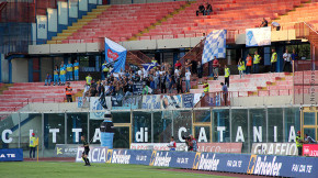 Catania-Pescara 2-1, i tifosi · Catania - Pescara
