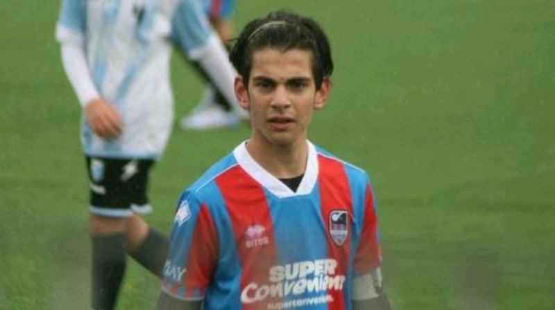 Diego Ferlito, autore del secondo gol, in una immagine di repertorio