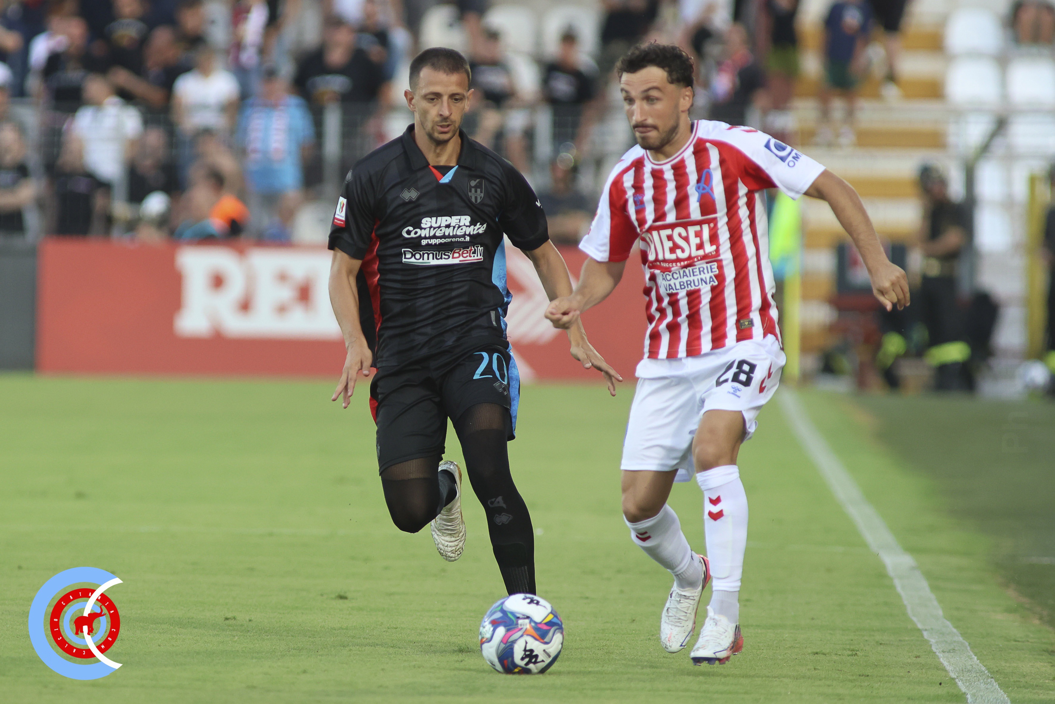 Vicenza-Catania 1-1 (3-4 d rig.) Coppa Italia Frecciarossa