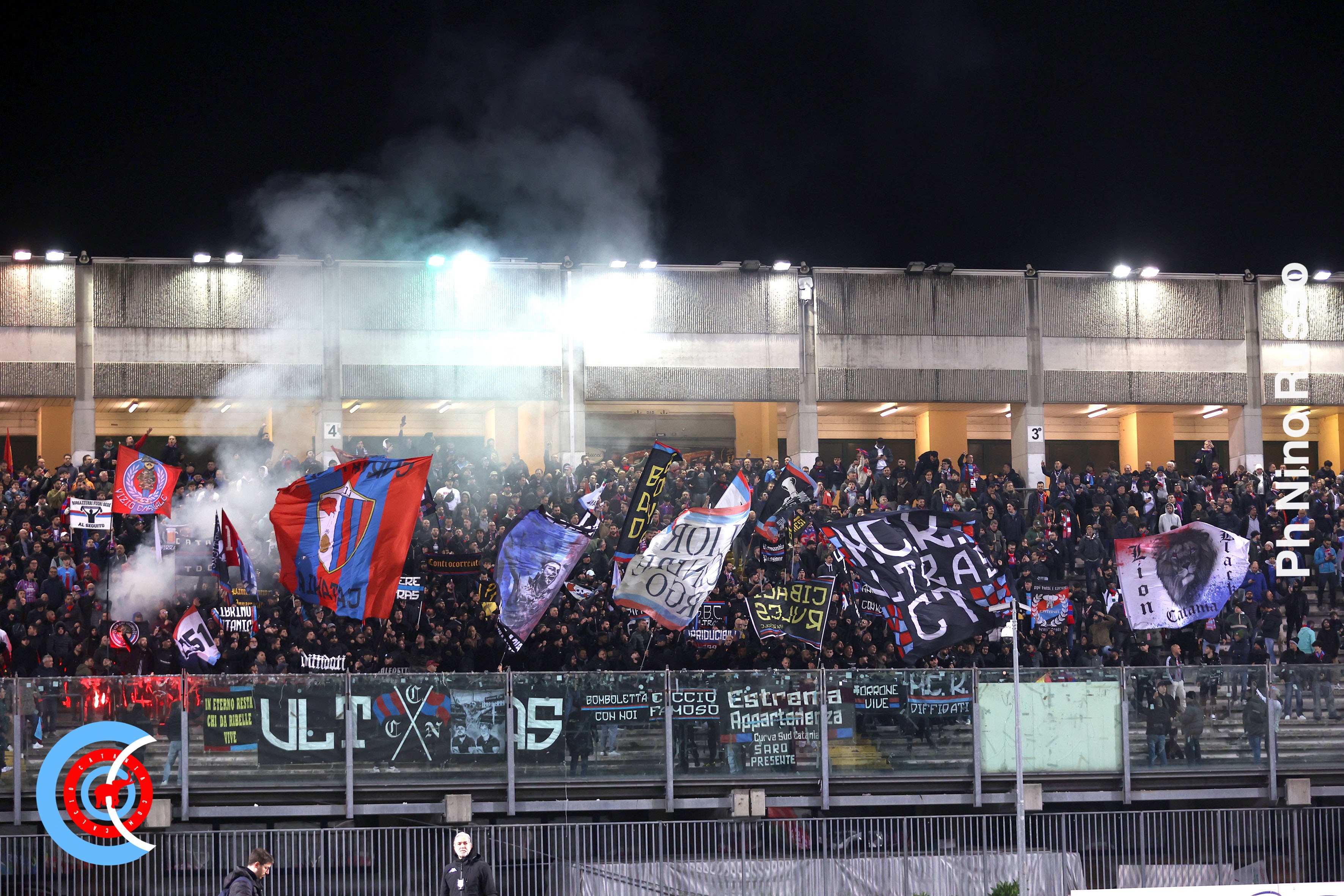 Padova-Catania 2-1 (coppa Italia finale andata-i tifosi)