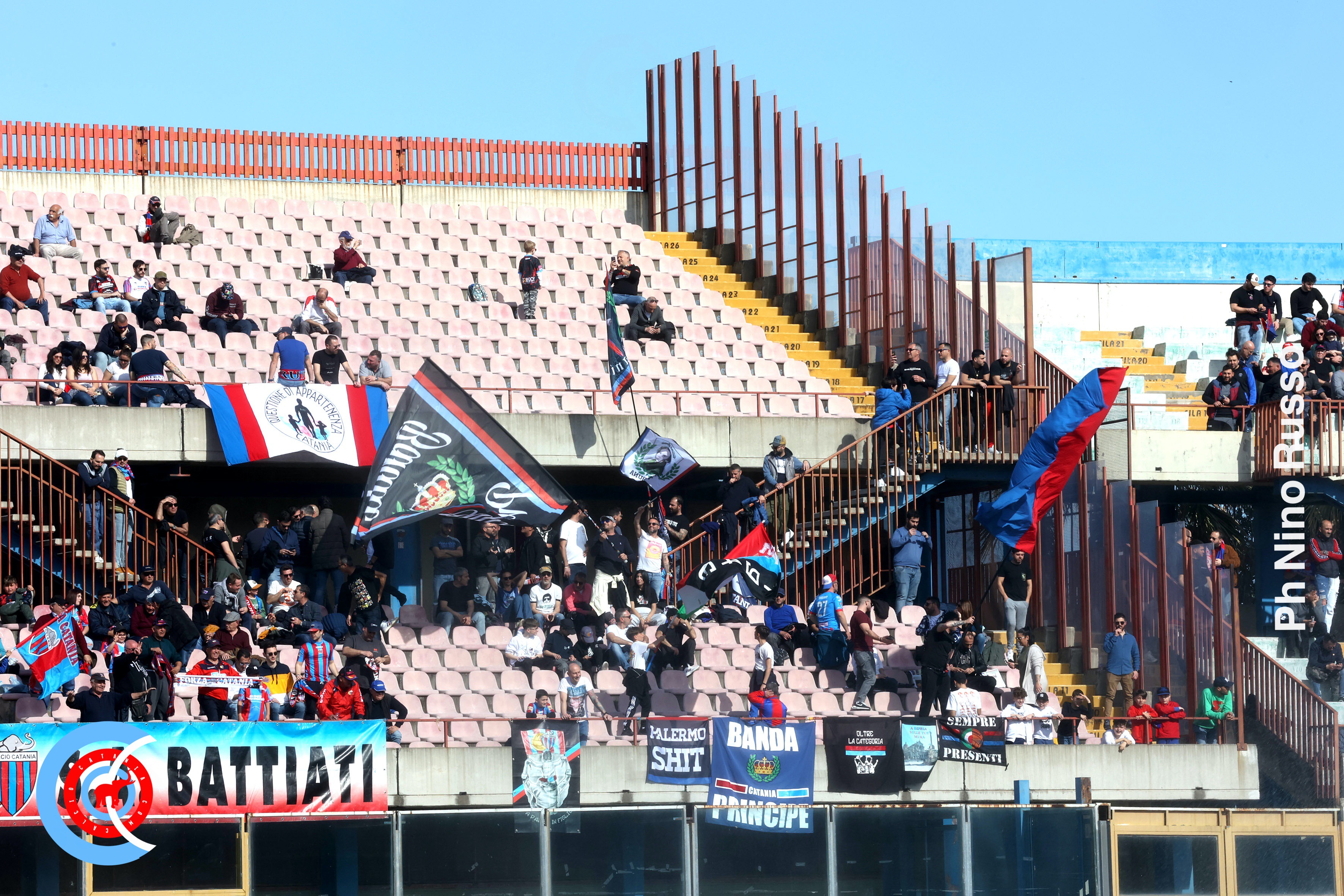 Catania-Cittanova 1-0 (i tifosi)