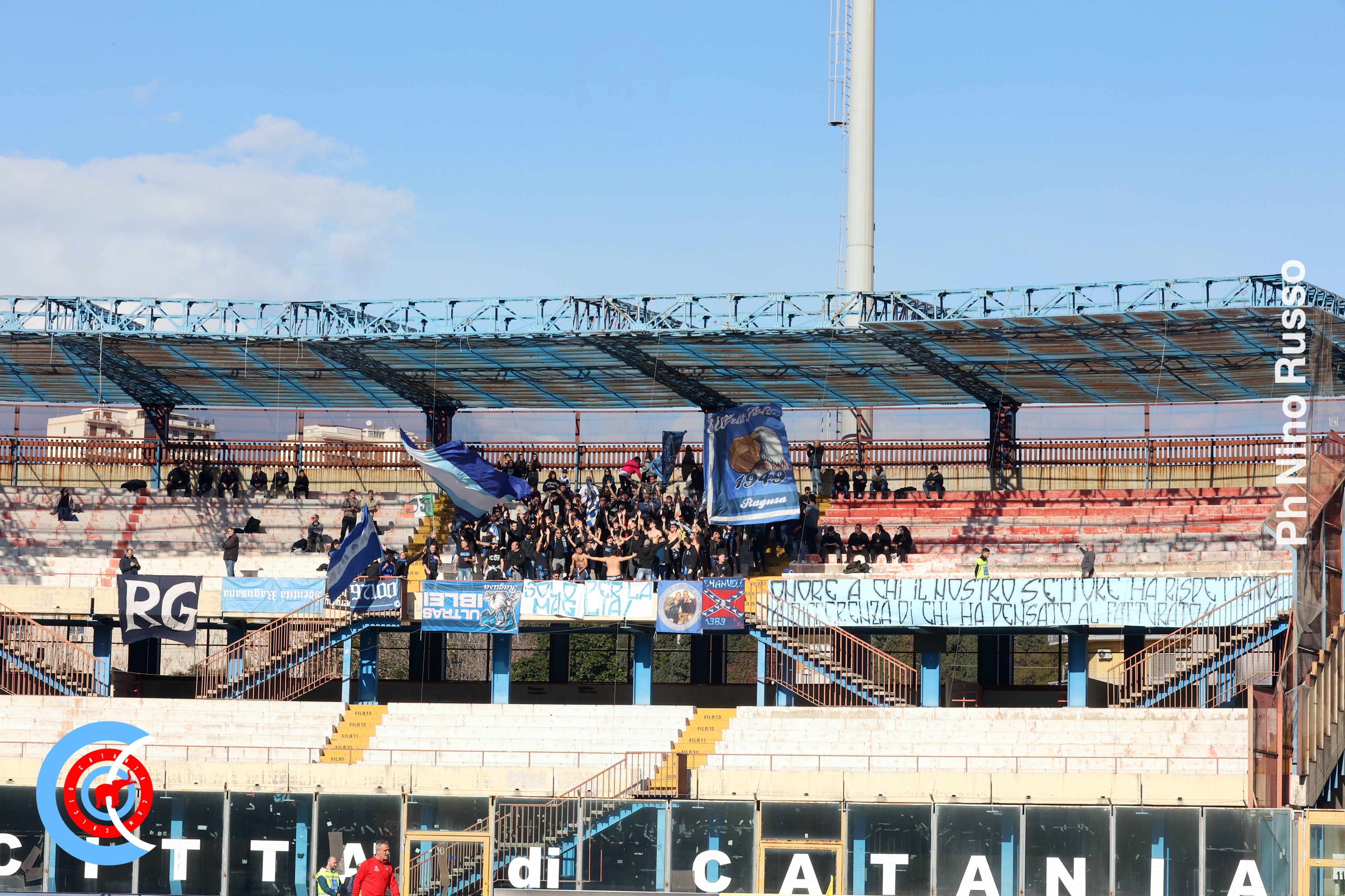 Catania-Ragusa 3-0 (i tifosi)