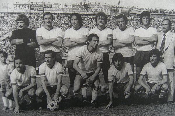 Una formazione del Catania 1974/75, il miglior Catania della storia in Serie C