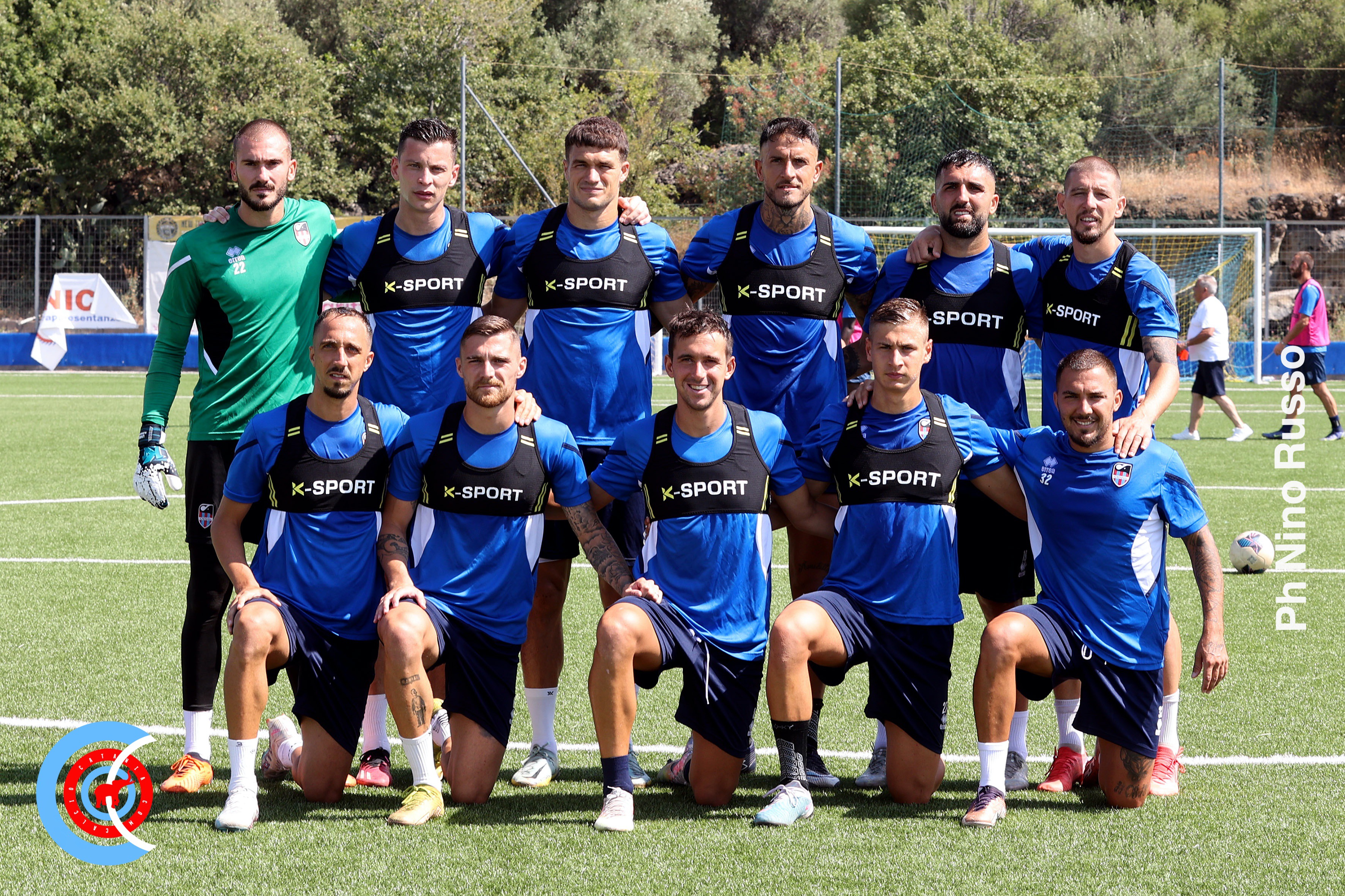 Catania-Ragusa 1-4 allenamento congiunto del 20-08-2023