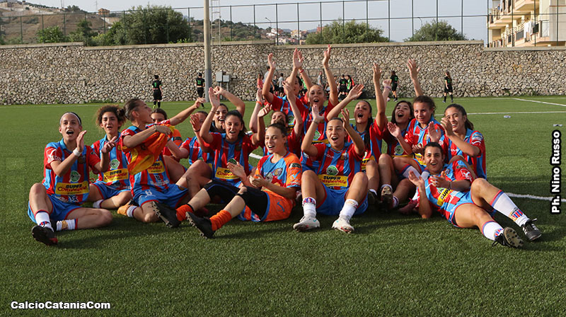 Catania-Brolo femminile 7-1 finale per la serie C