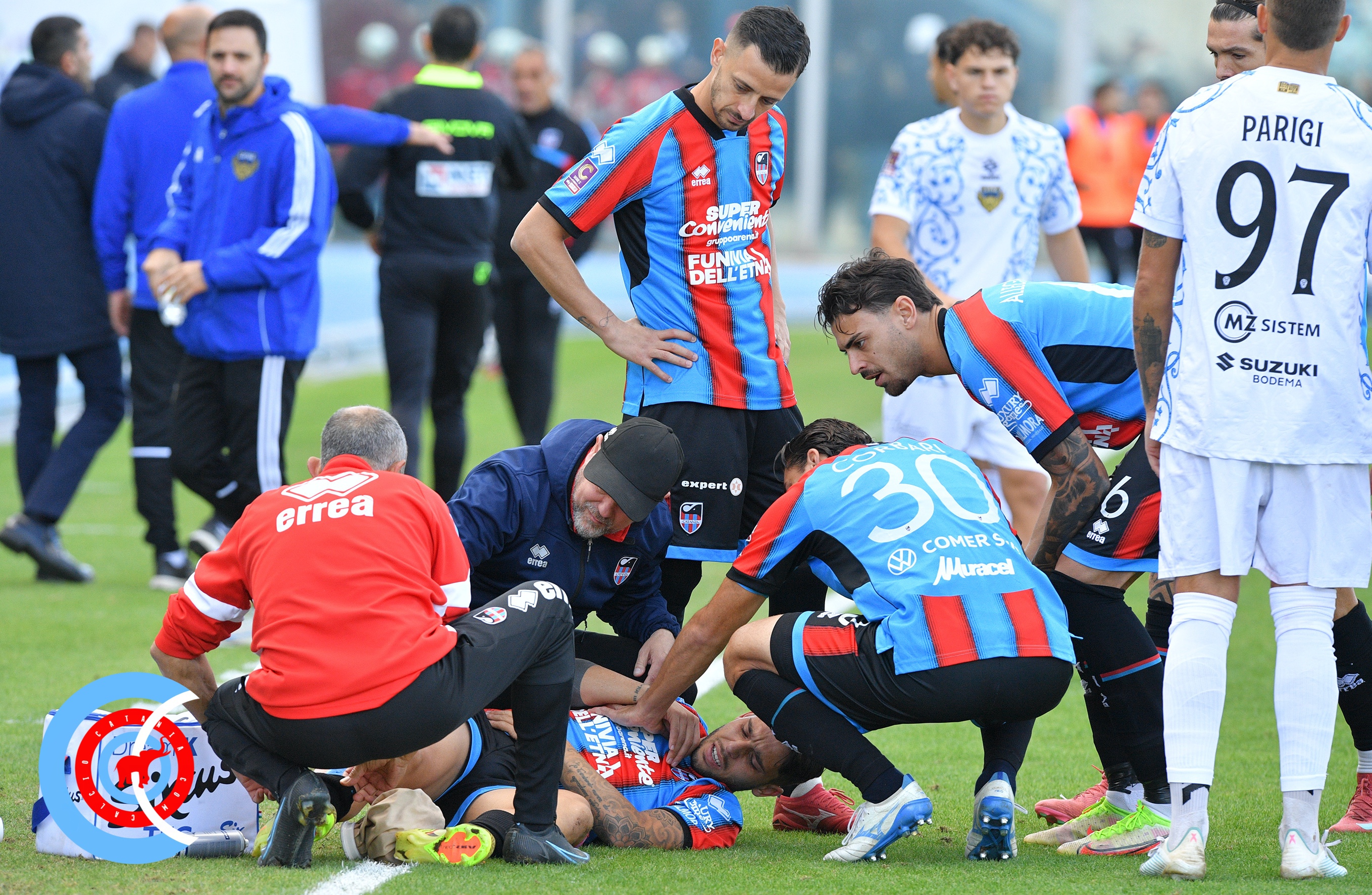 Cicerelli: frattura al malleolo e lesioni ai legamenti