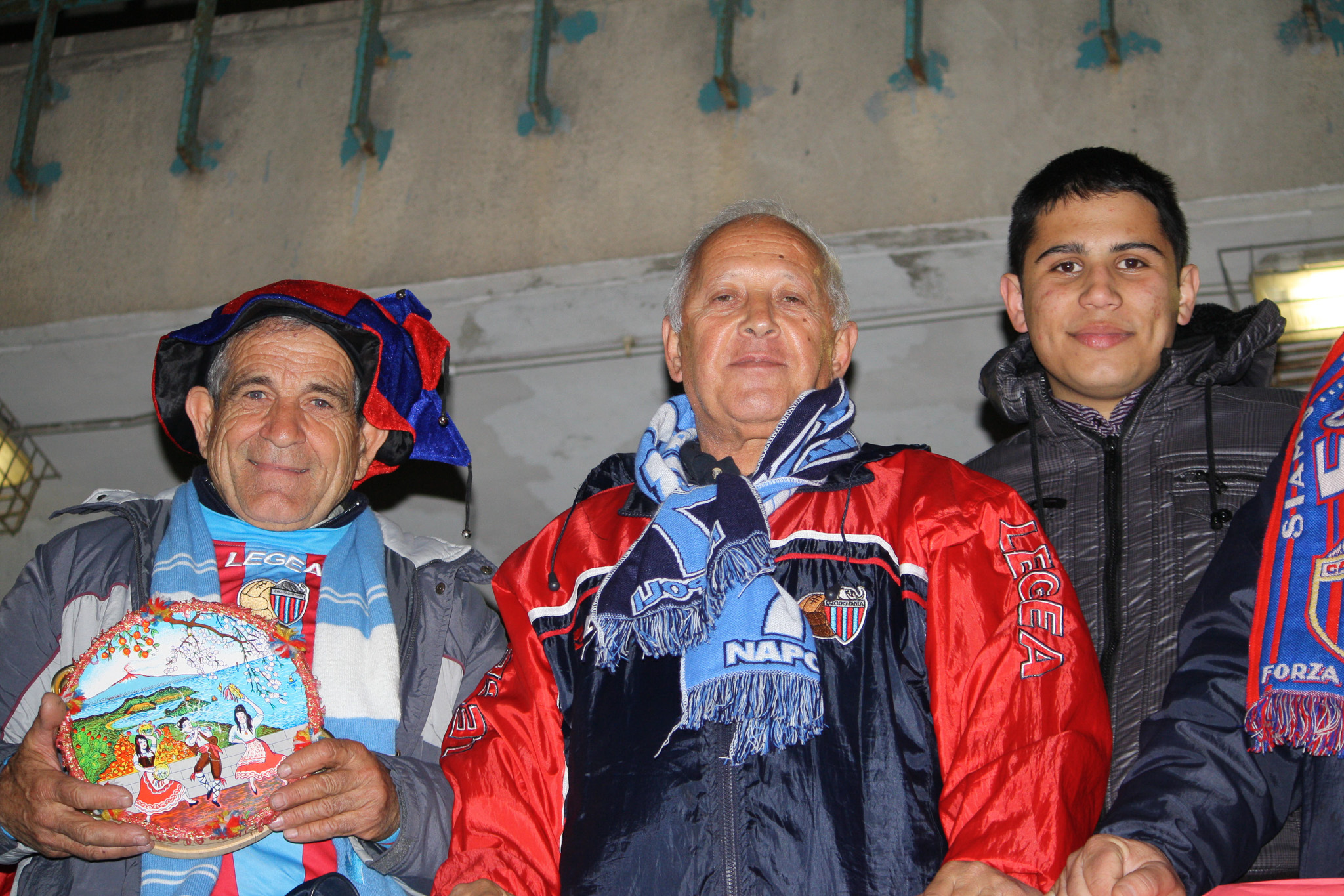 Napoli-Catania 1-0 (i tifosi)