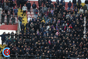 Benevento-Catania 3-2 i tifosi