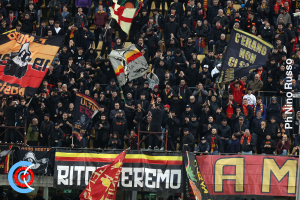 Benevento-Catania 3-2 i tifosi