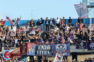 Catania-Latina 0-1 i tifosi