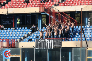 Catania-Latina 0-1 i tifosi