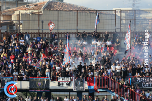 Catania-Latina 0-1 i tifosi