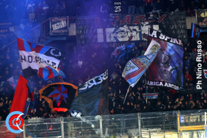 Catania-Cavese 1-1 i tifosi