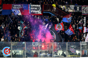 Catania-Cavese 1-1 i tifosi