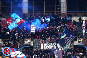 Catania-Cavese 1-1 i tifosi