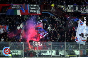 Catania-Cavese 1-1 i tifosi