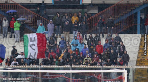 Catania-Monopoli 4-1, i tifosi · Catania - Monopoli