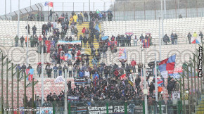 Messina-Catania 1-2, i tifosi · Messina - Catania