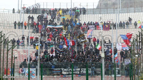 Messina-Catania 1-2, i tifosi · Messina - Catania