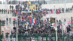 Messina-Catania 1-2, i tifosi · Messina - Catania