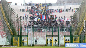 Messina-Catania 1-2, i tifosi · Messina - Catania