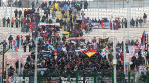 Messina-Catania 1-2, i tifosi · Messina - Catania