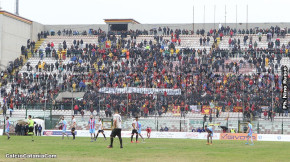 Messina-Catania 1-2, i tifosi · Messina - Catania