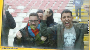 Messina-Catania 1-2, i tifosi · Messina - Catania