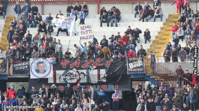 Catania-Melfi 0-2, i tifosi · Catania - Melfi