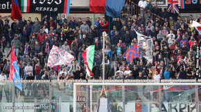 Catania-Melfi 0-2, i tifosi · Catania - Melfi
