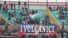 Catania-Melfi 0-2, i tifosi · Catania - Melfi