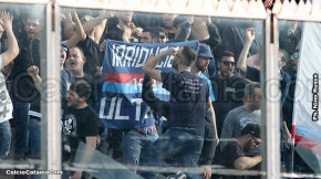 Catania-Melfi 0-2, i tifosi · Catania - Melfi