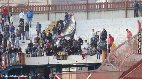 Catania-Melfi 0-2, i tifosi · Catania - Melfi