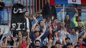 Catania-Cosenza 0-2, i tifosi · Catania - Cosenza