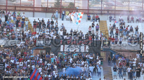 Catania-Racing Fondi 1-1, i tifosi
