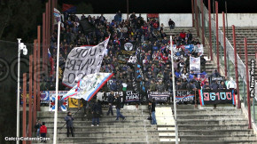 Reggina-Catania 2-1, i tifosi