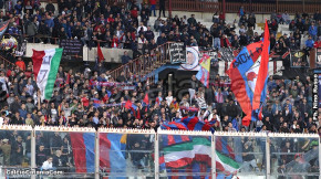 Catania-Bisceglie 4-1, i tifosi · Catania - Bisceglie