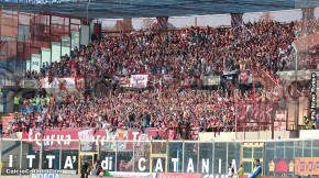 Catania-Trapani 4-1, i tifosi · Catania - Trapani