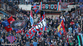 Catania-Bologna 2-2, i tifosi · Catania - Bologna