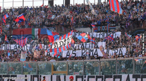 Catania-Trapani 4-1, i tifosi · Catania - Trapani