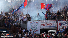 Catania-Trapani 4-1, i tifosi · Catania - Trapani