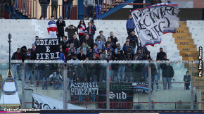Catania-Bologna 2-2, i tifosi · Catania - Bologna