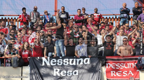 Catania-Trapani 4-1, i tifosi · Catania - Trapani