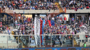 Catania-Trapani 4-1, i tifosi · Catania - Trapani
