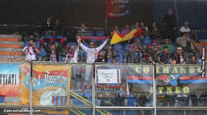 Latina-Catania 1-2, i tifosi · Latina - Catania