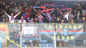 Latina-Catania 1-2, i tifosi · Latina - Catania