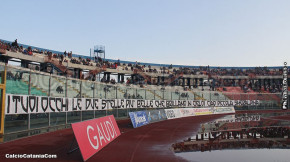 Catania-Ternana 2-0, i tifosi · Catania - Ternana