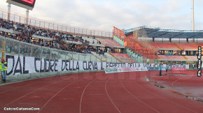Catania-Ternana 2-0, i tifosi · Catania - Ternana