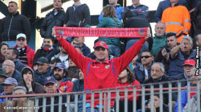 Catania-Ternana 2-0, i tifosi · Catania - Ternana
